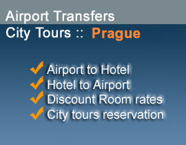 Book your stay in Prague online on this website : ground transportation, city discovery sightseeing tours and accommodations